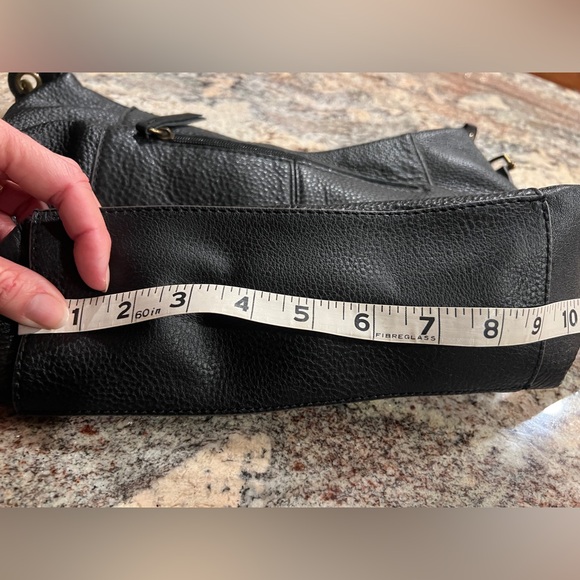 Black Leather The Sak purse - Picture 7 of 8